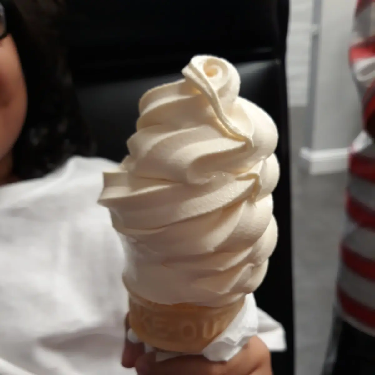 Vanilla Ice Cream Cone