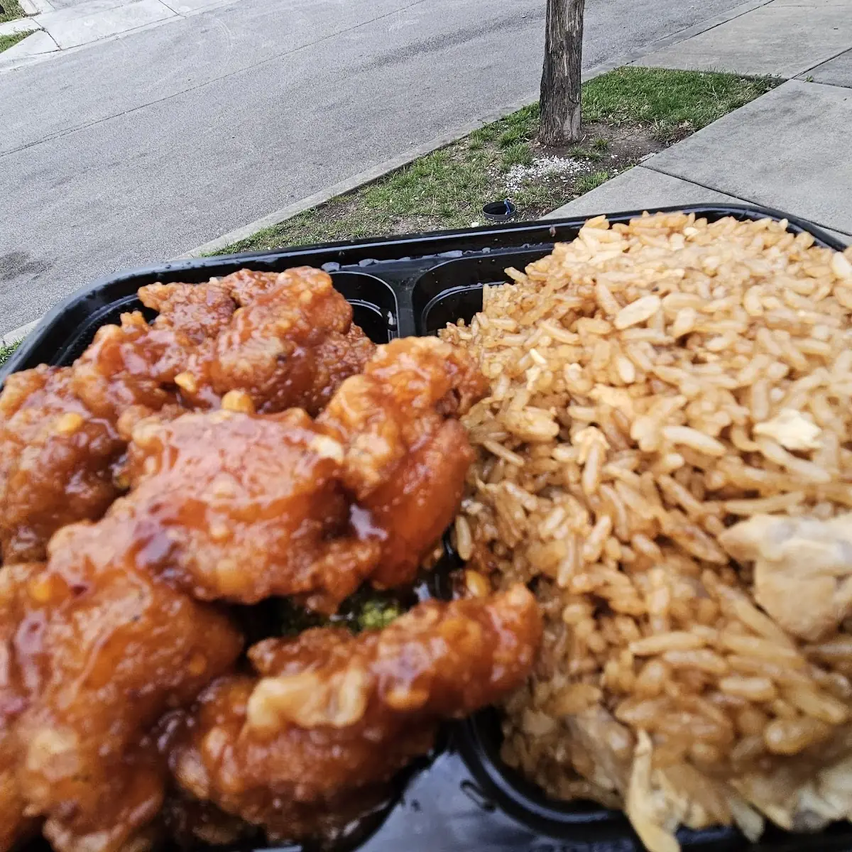 Orange Chicken Dinner Special