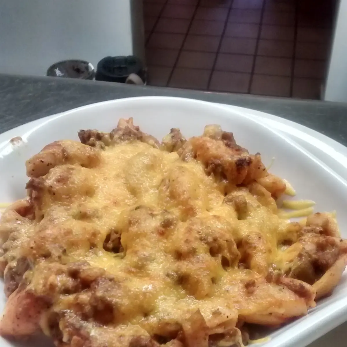 Baked Cheddar Cheese