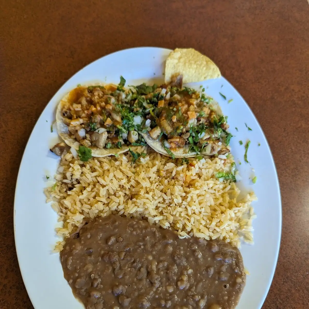 Pollo Asado Taco