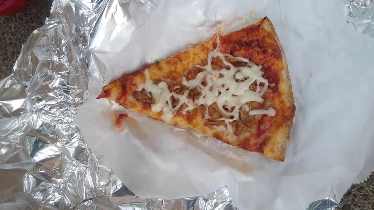 Sausage Pizza Slice
