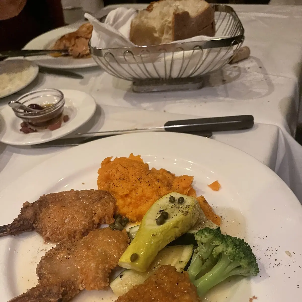 Parmesan Crusted Lamb Chops