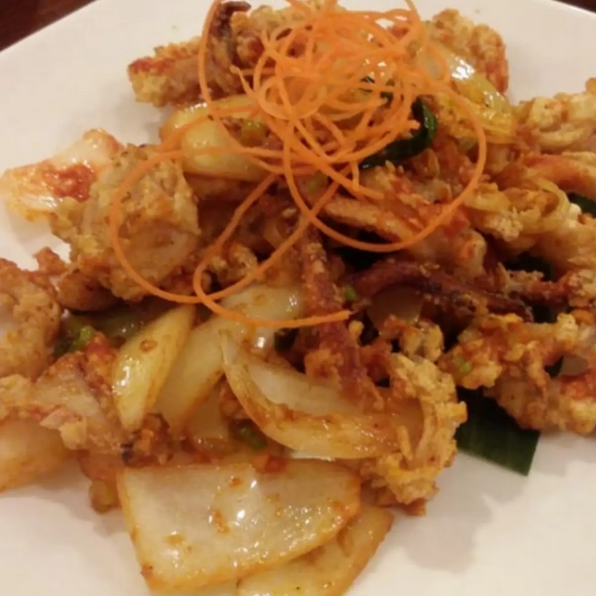 Golden Five Spice Squid