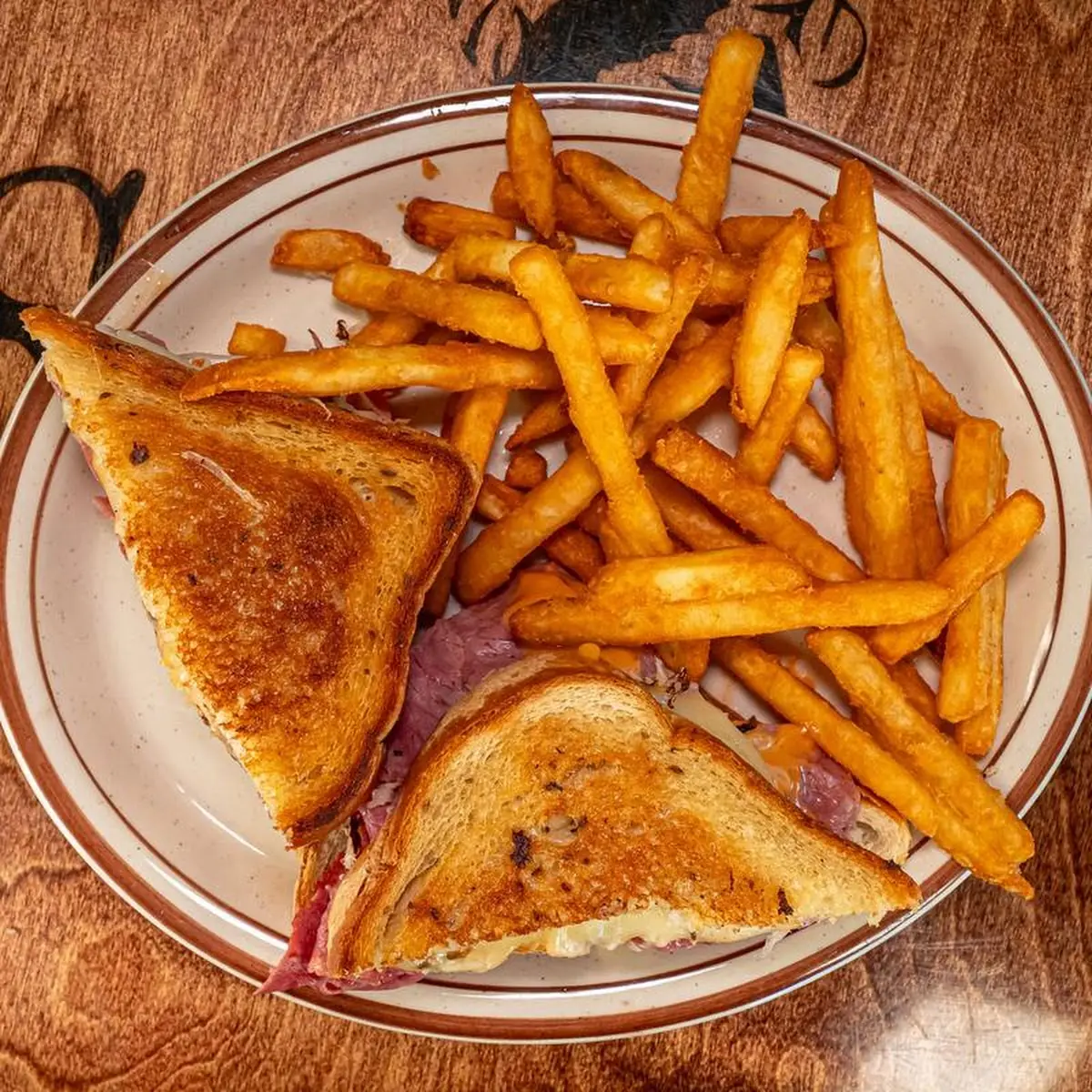 Toasted Cheese & Fries