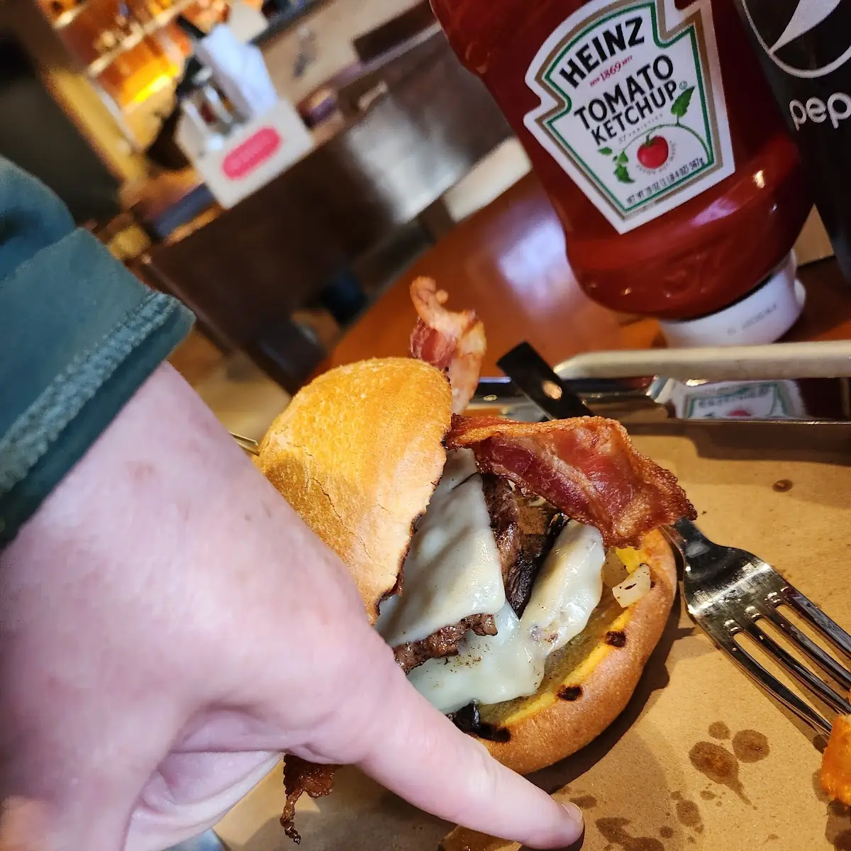 Bacon Cheddar Burger