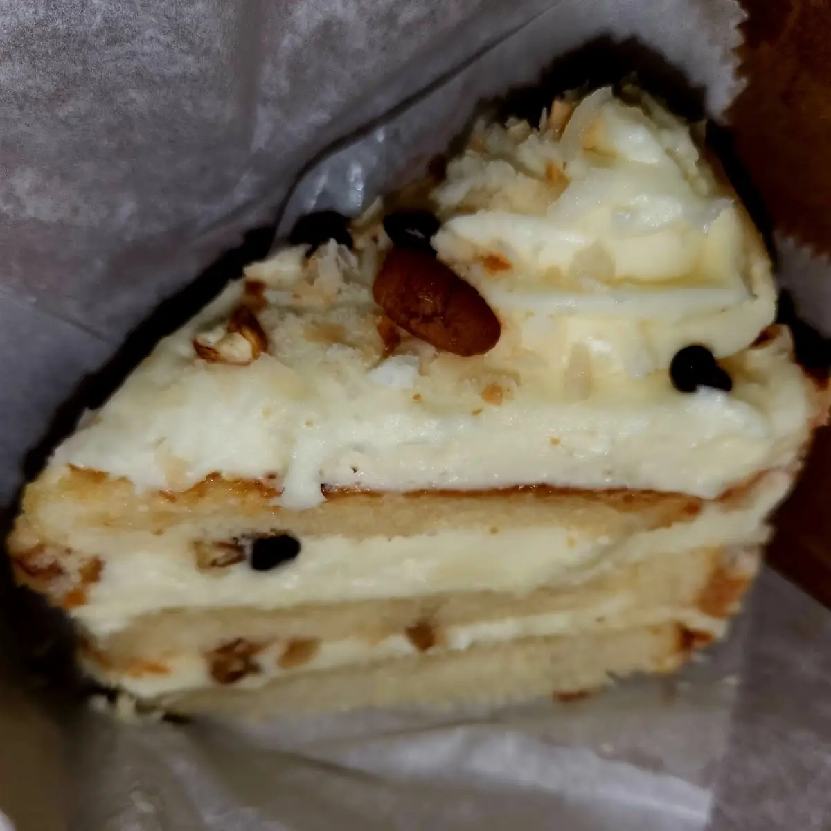 Cannoli Cake Slice