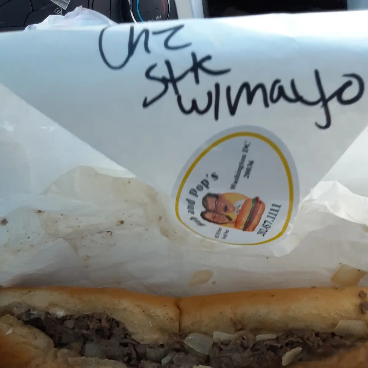 Philly Cheesesteak Sandwich