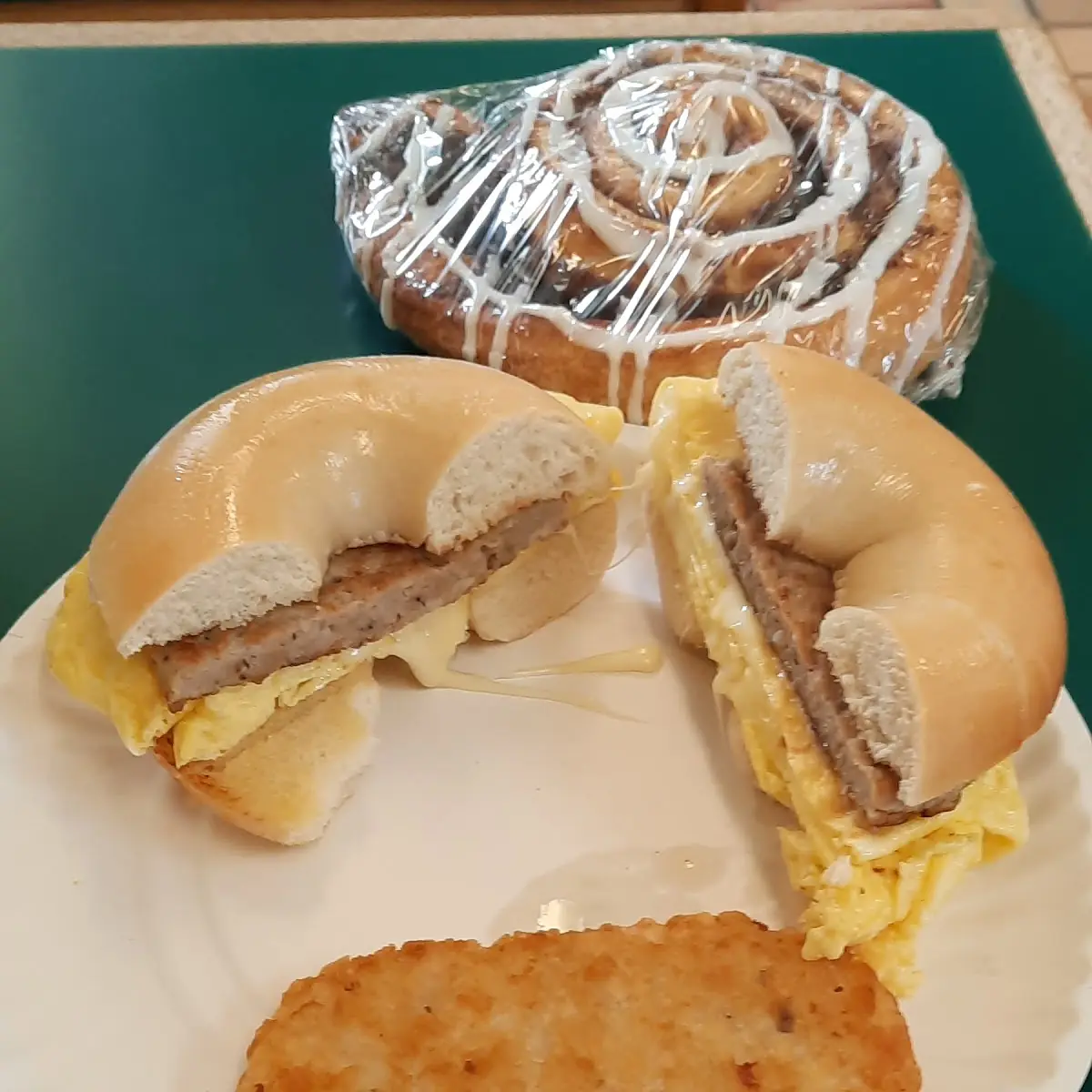 Sausage Egg Cheese Sandwich