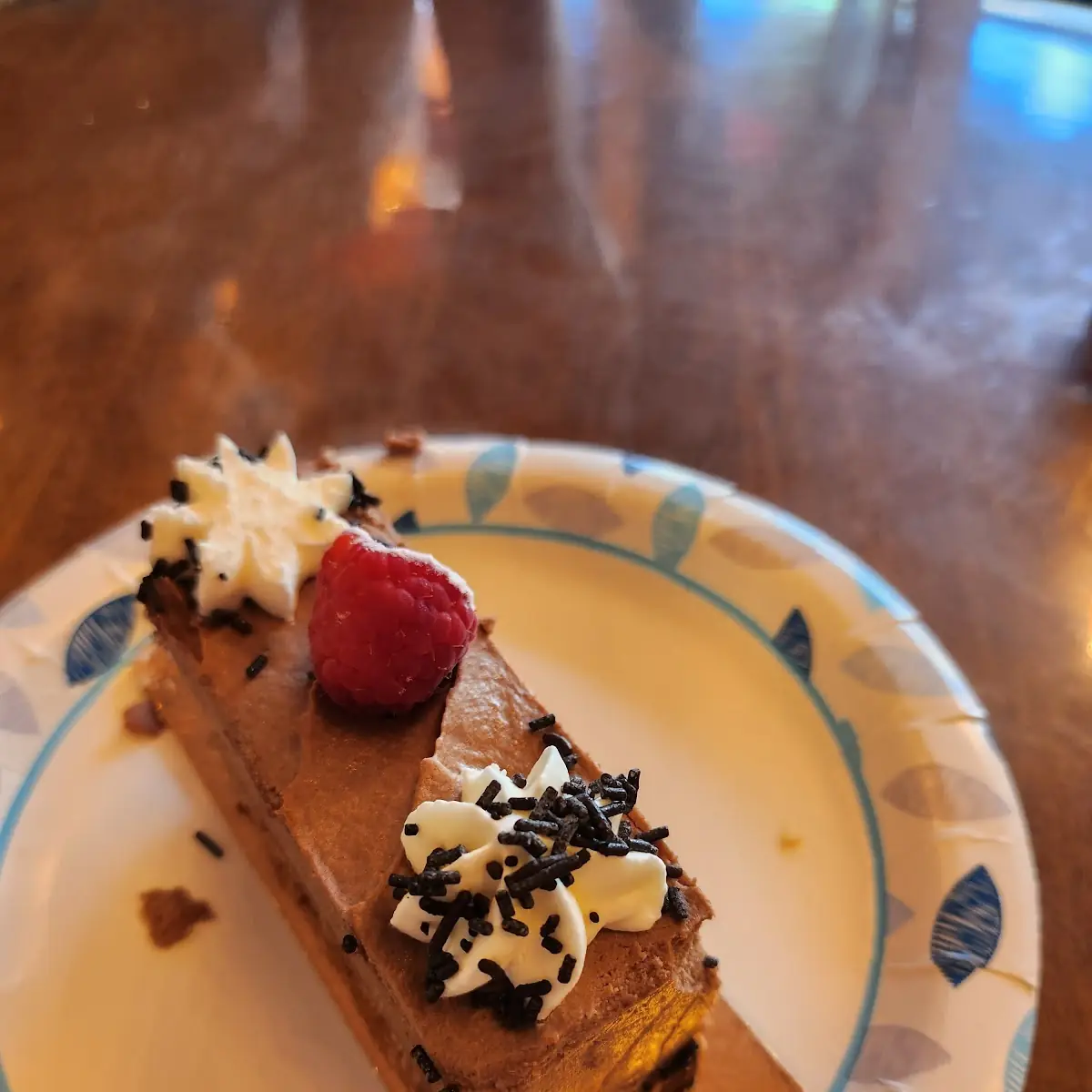 Hazelnut Mousse Heaven Cake Slice