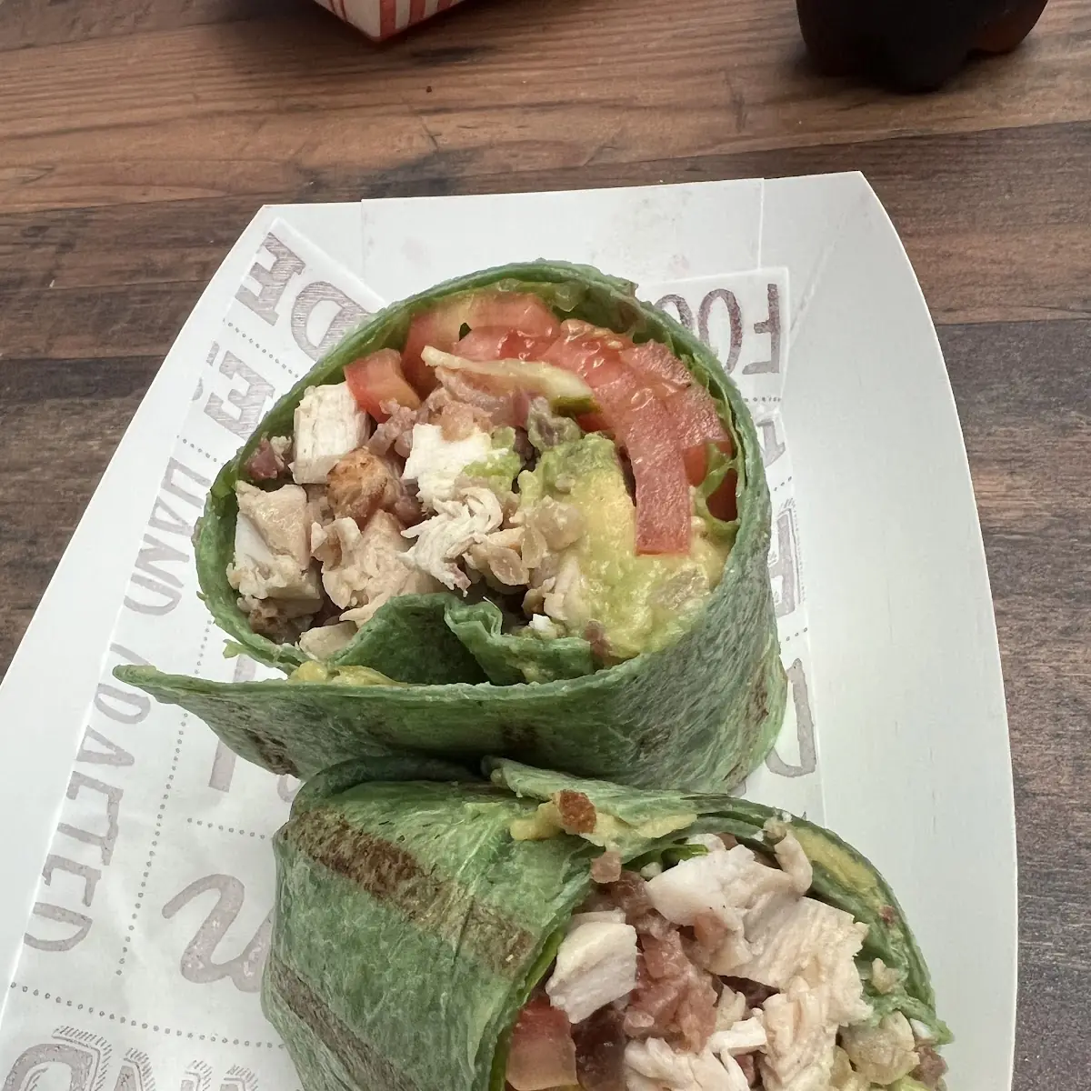 Chicken Avocado Bacon Wrap