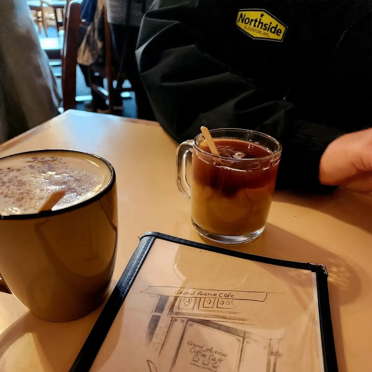 Dirty Chai Tea Latte