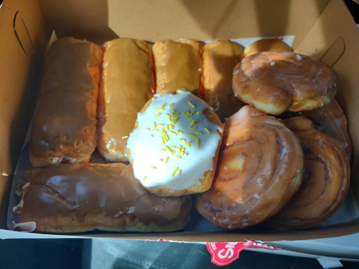 Creme Sticks Cinnamon Rolls Lemon Filled Donuts