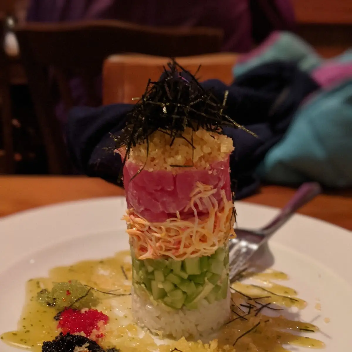 Ahi-Tuna Tower Cham-Chi