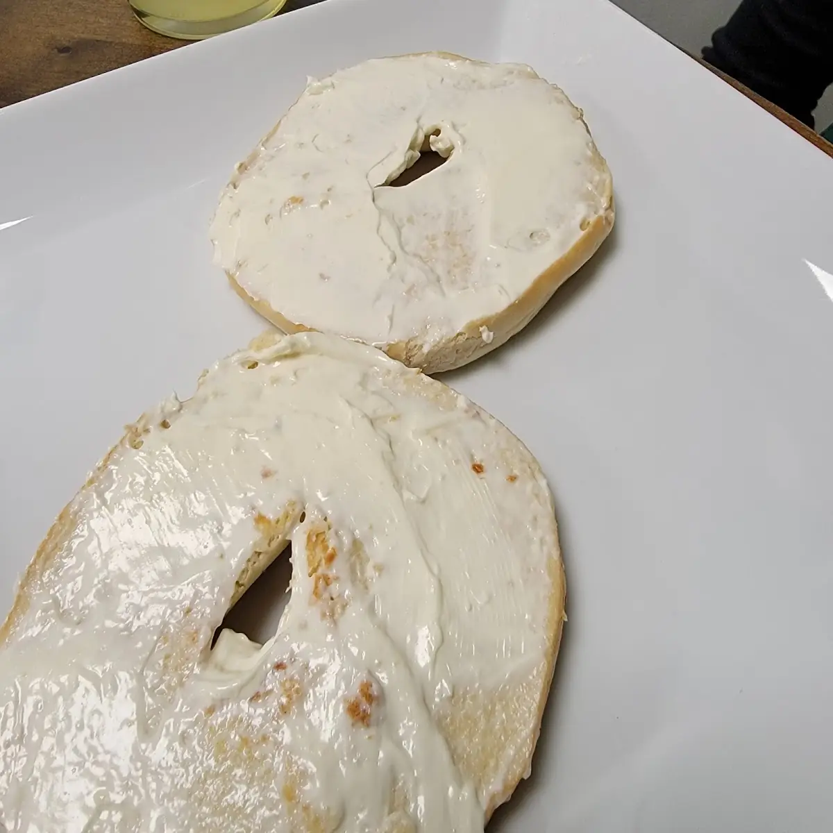 Plain Bagel with Cream Cheese