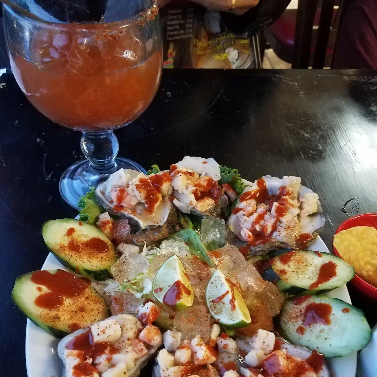 Oysters on the Half Shell Prepared