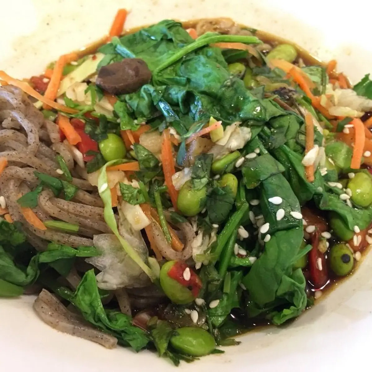 Vegan Soba Noodle Bowl