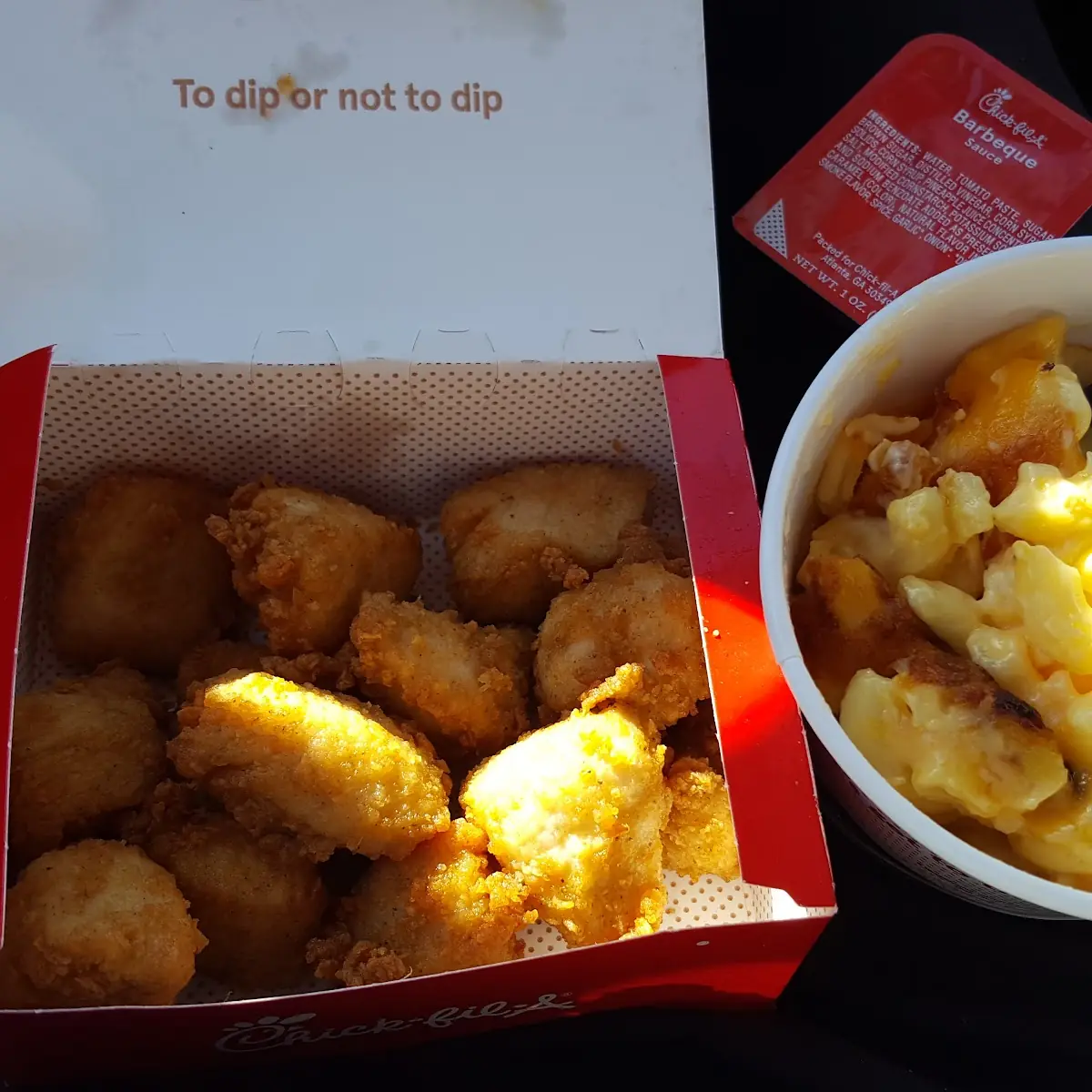 Chicken Nuggets and Mac and Cheese Meal