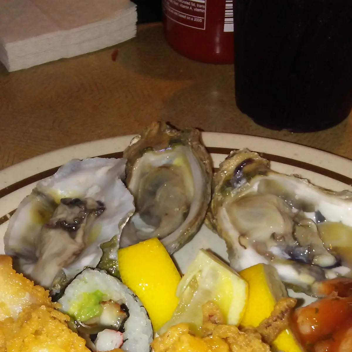 Raw Oysters
