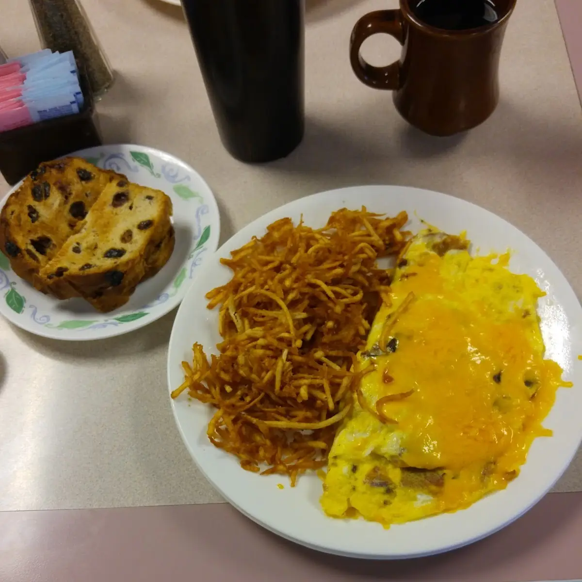 Mushroom Cheese Omelette