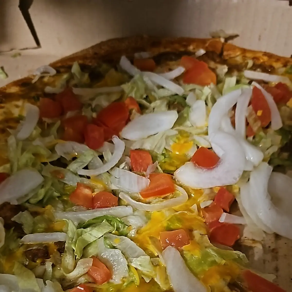 Beef Taco Pizza
