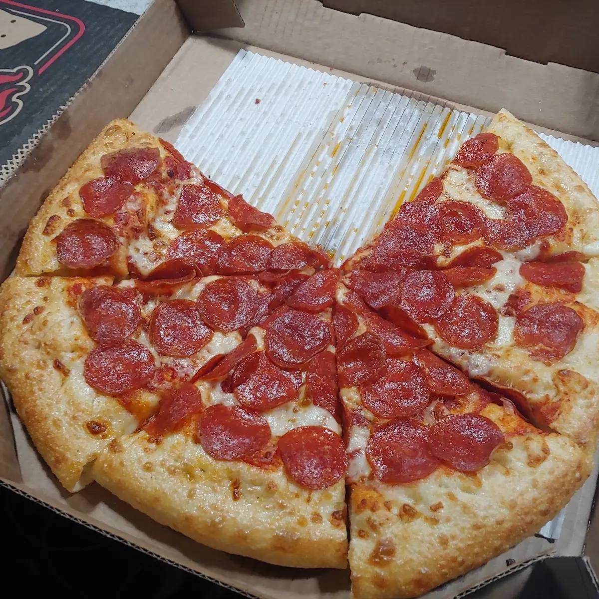 Spicy Pepperoni Pizza