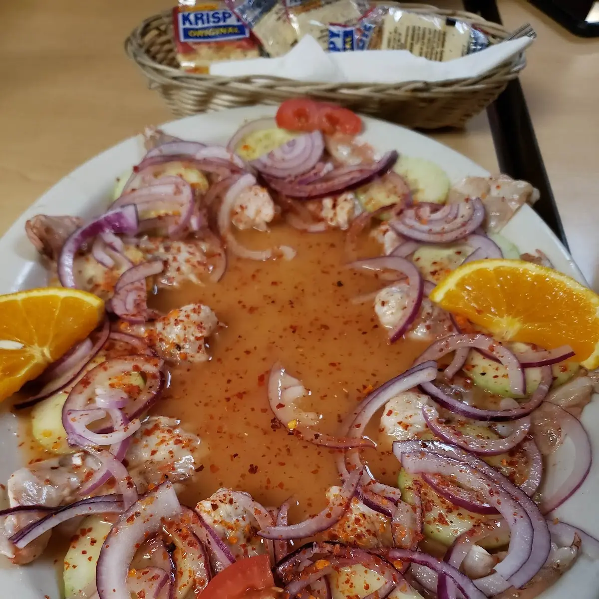 Camarones Aguachile Aguachile Shrimp