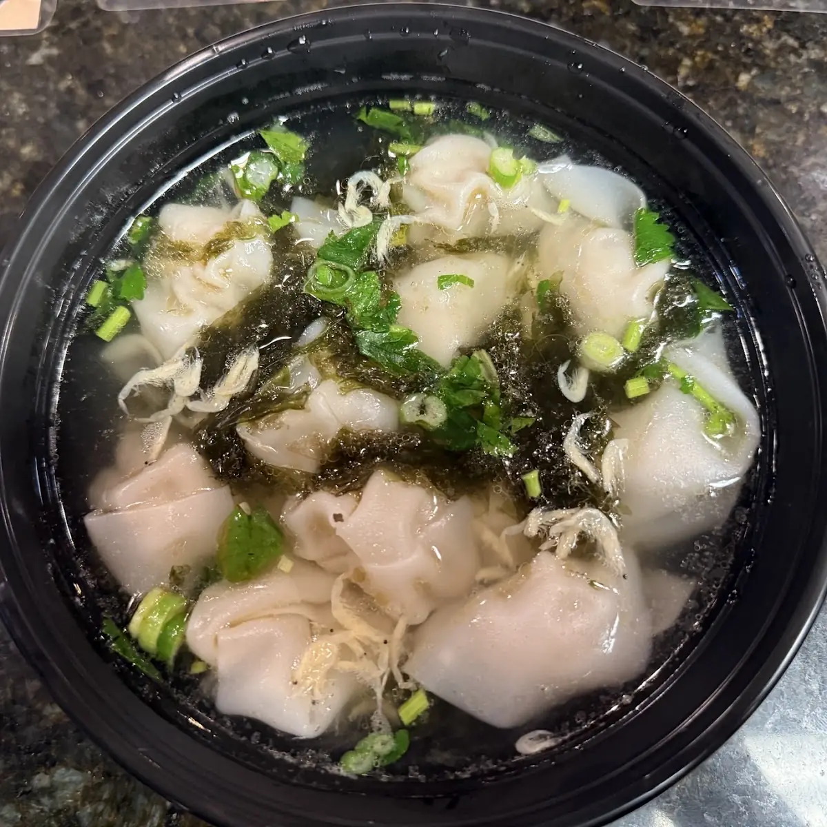 Shrimp and Pork Wonton Soup