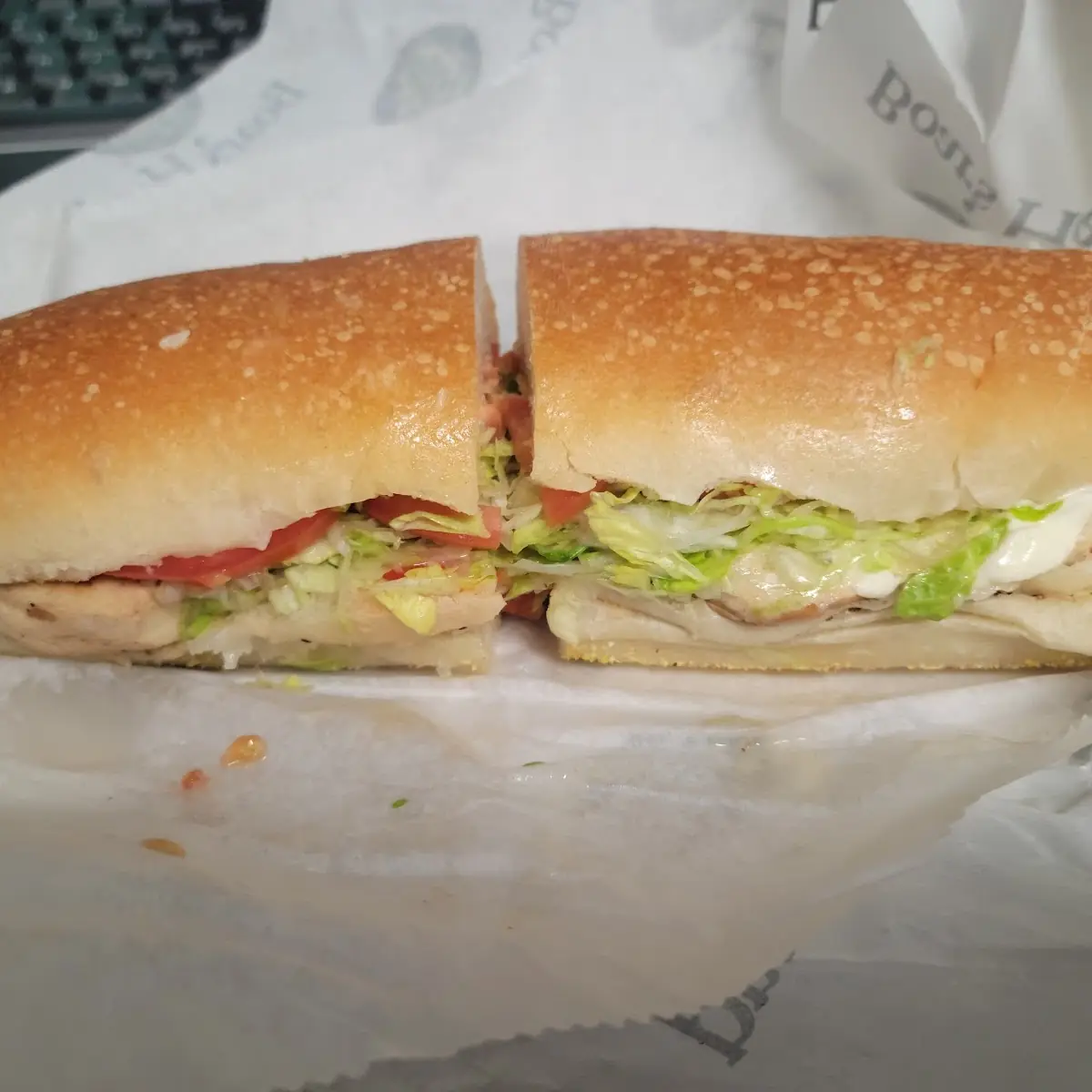 Regular Asiago Chicken Sub