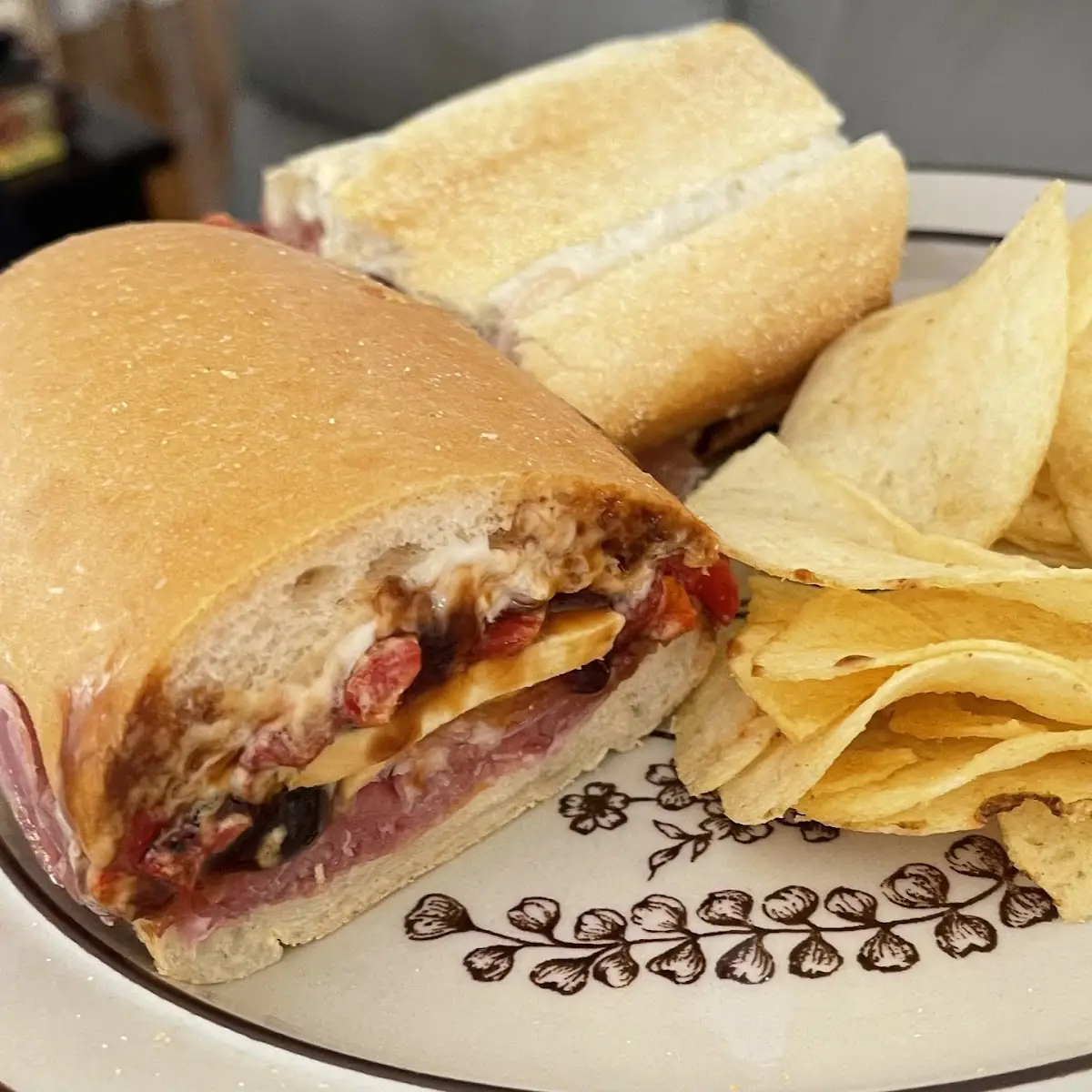 Spiced Ham Hard Salami and Provolone