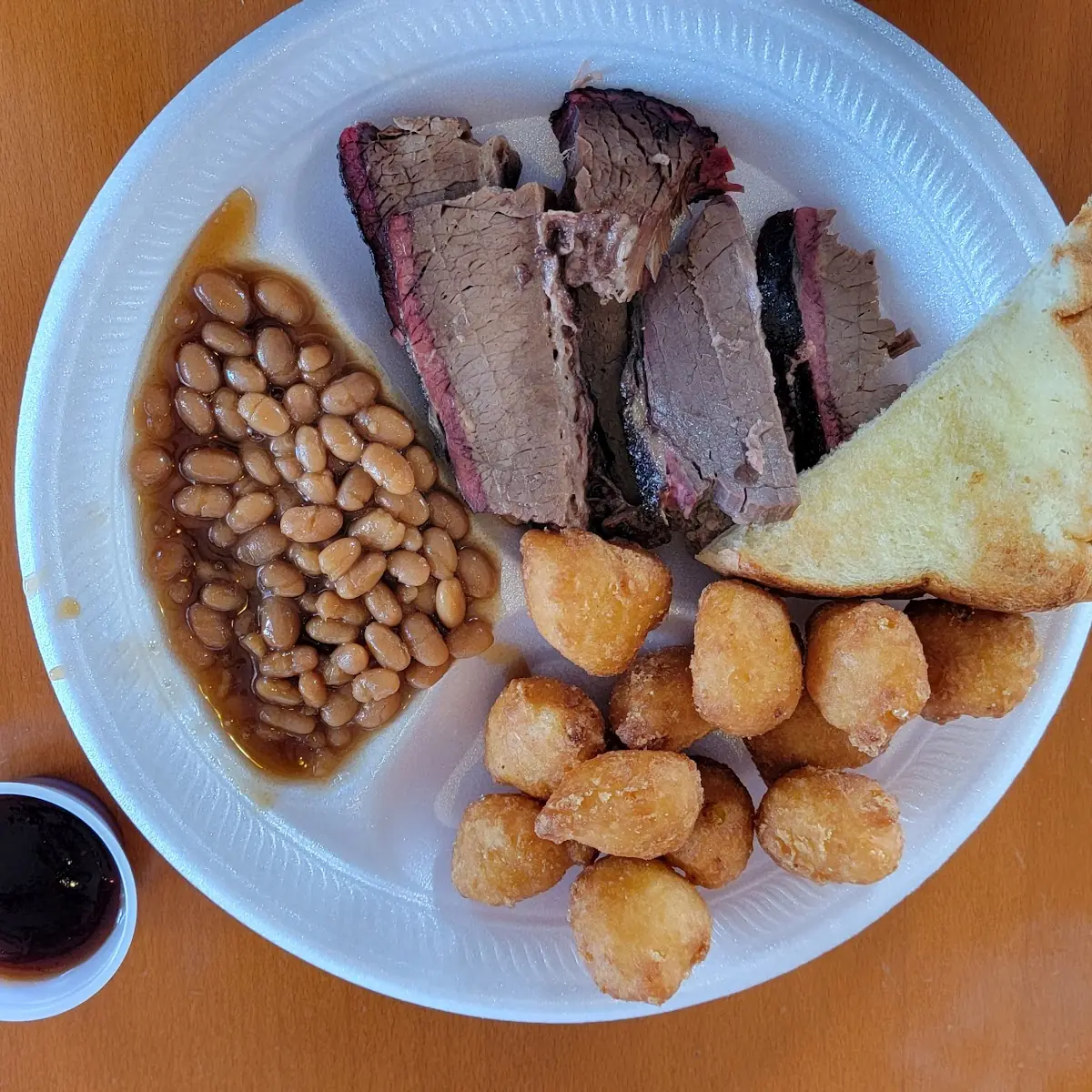 Sliced Beef Brisket Plate