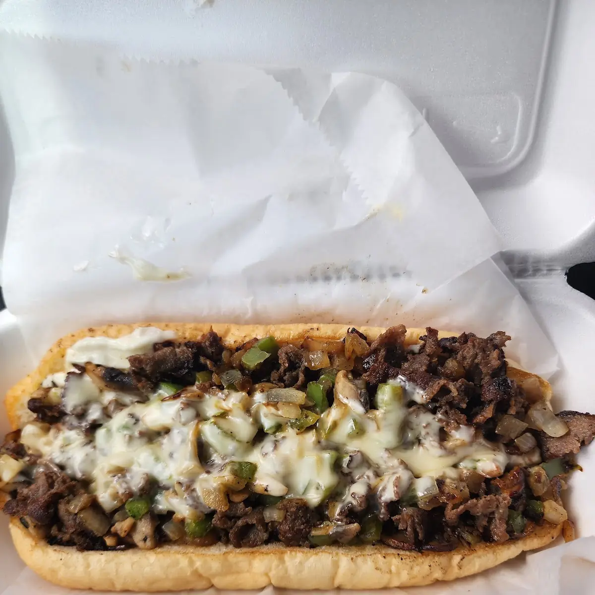 Philly Cheese Steak Sandwich