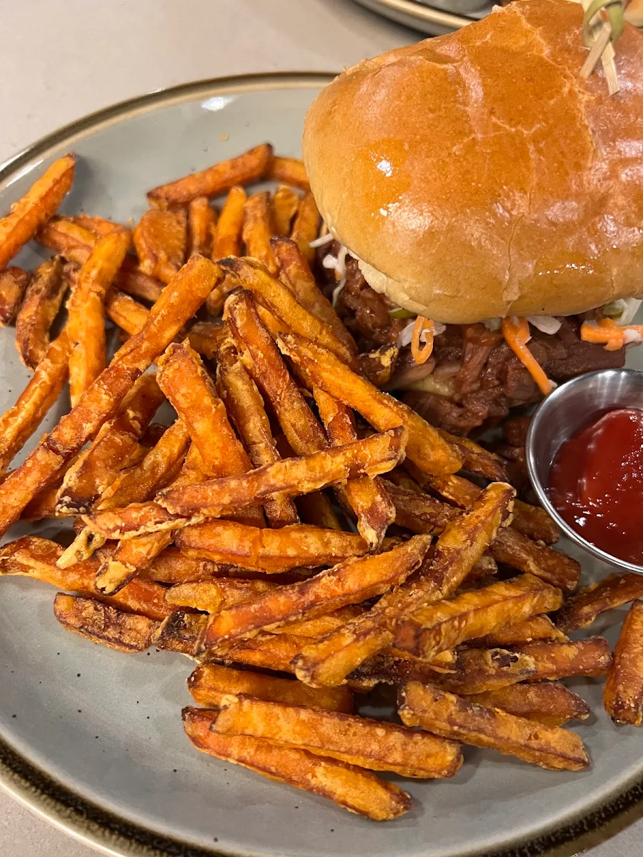 Jackfruit BBQ Sandwich