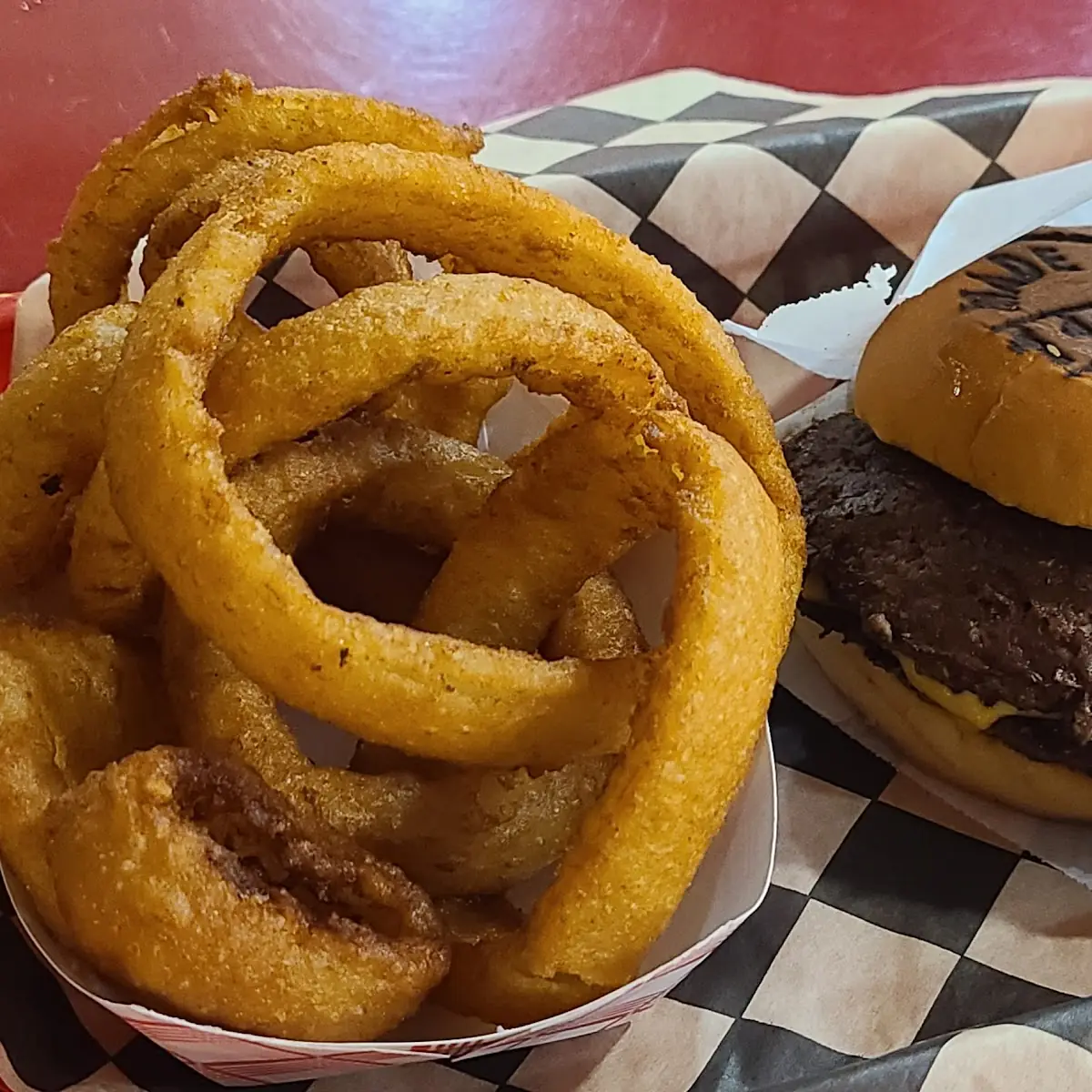Juicy Lucy Double Cheeseburger