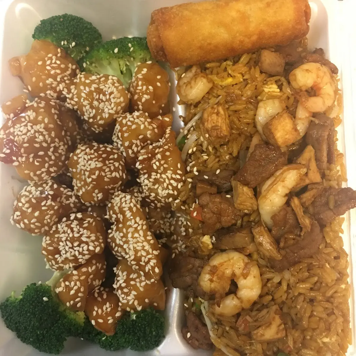 Sesame Chicken & Broccoli