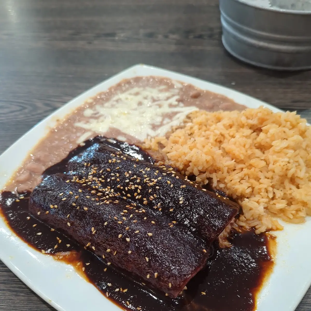 Mole Enchiladas