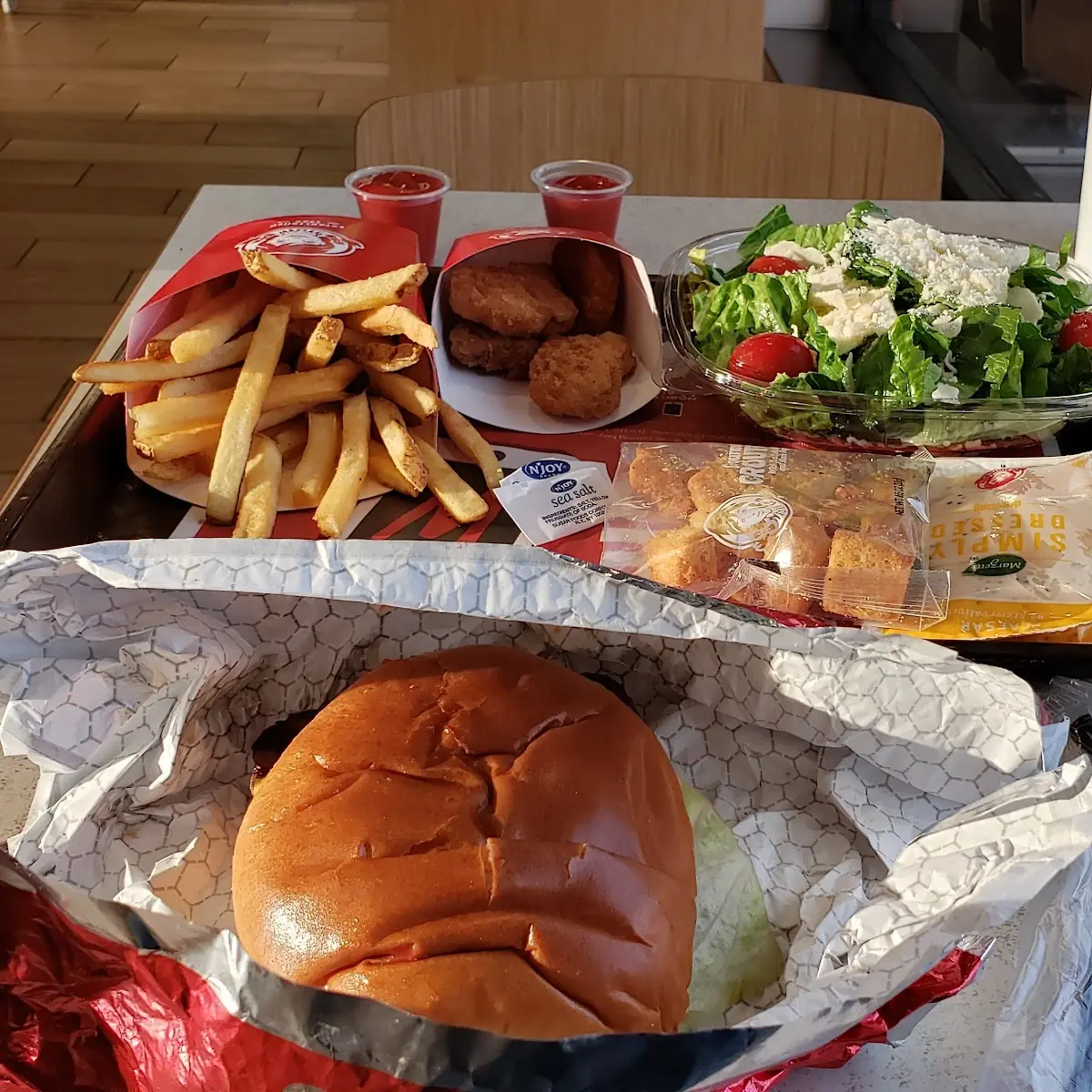 Dave's Double Cheeseburger