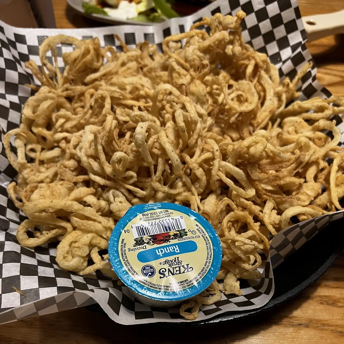 Batter Dipped Onion Ring Tanglers