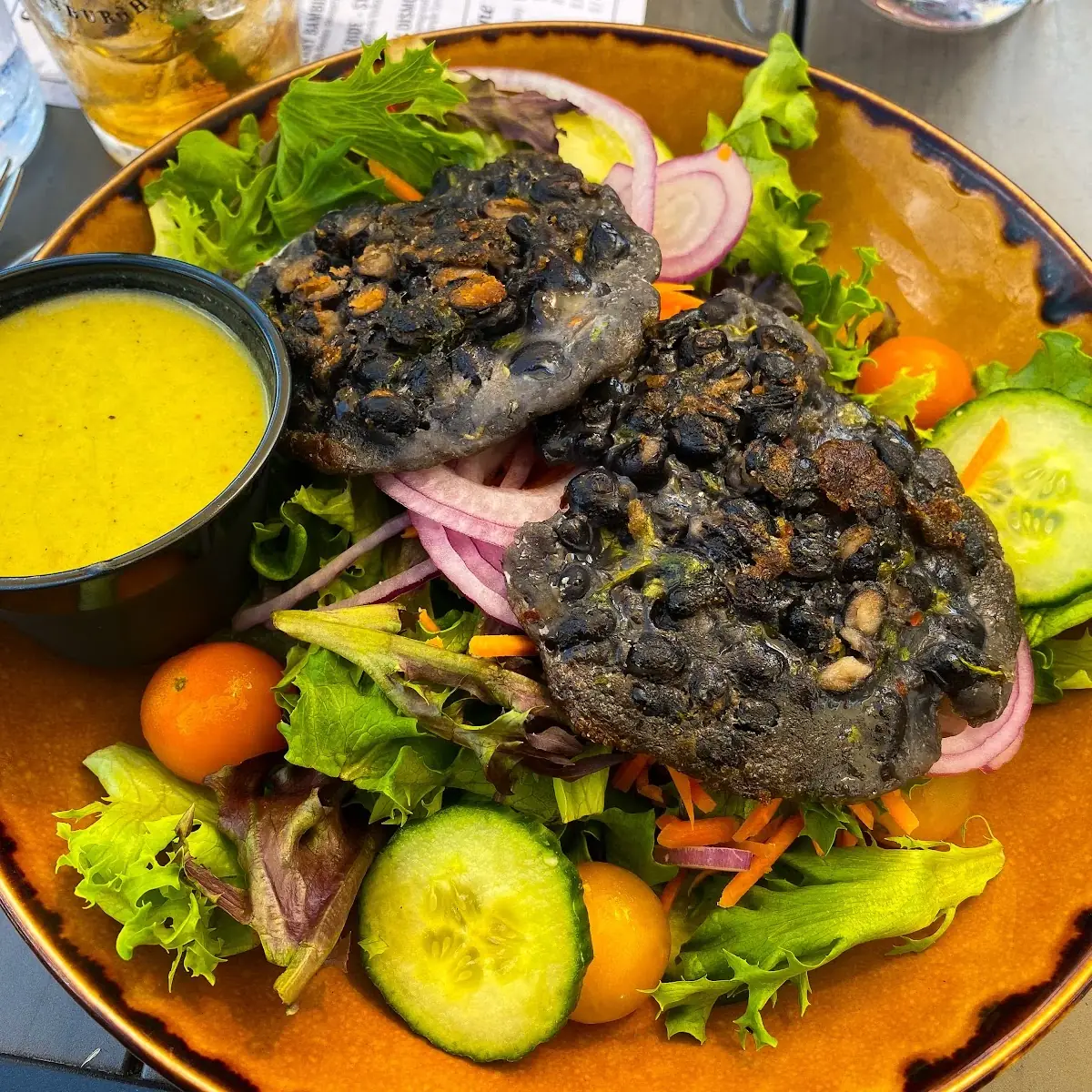 Black Bean Cakes
