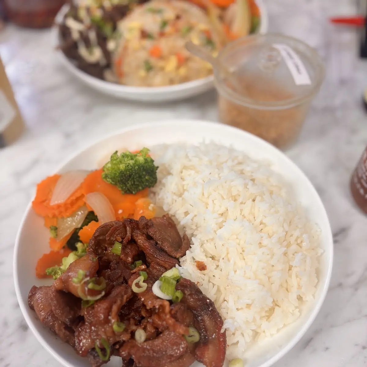 BBQ Pork Belly Rice Bowl
