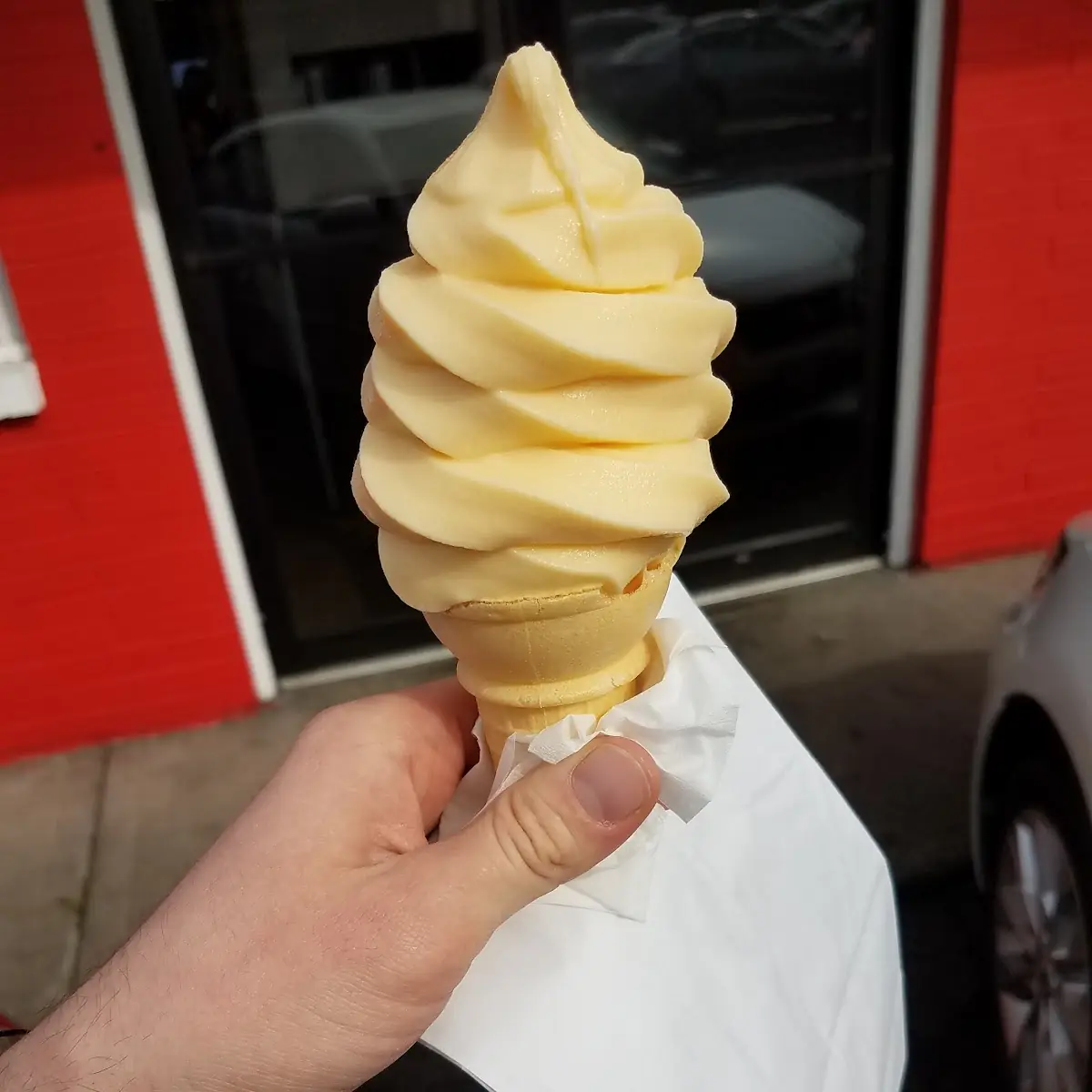Vanilla Ice Cream Cone