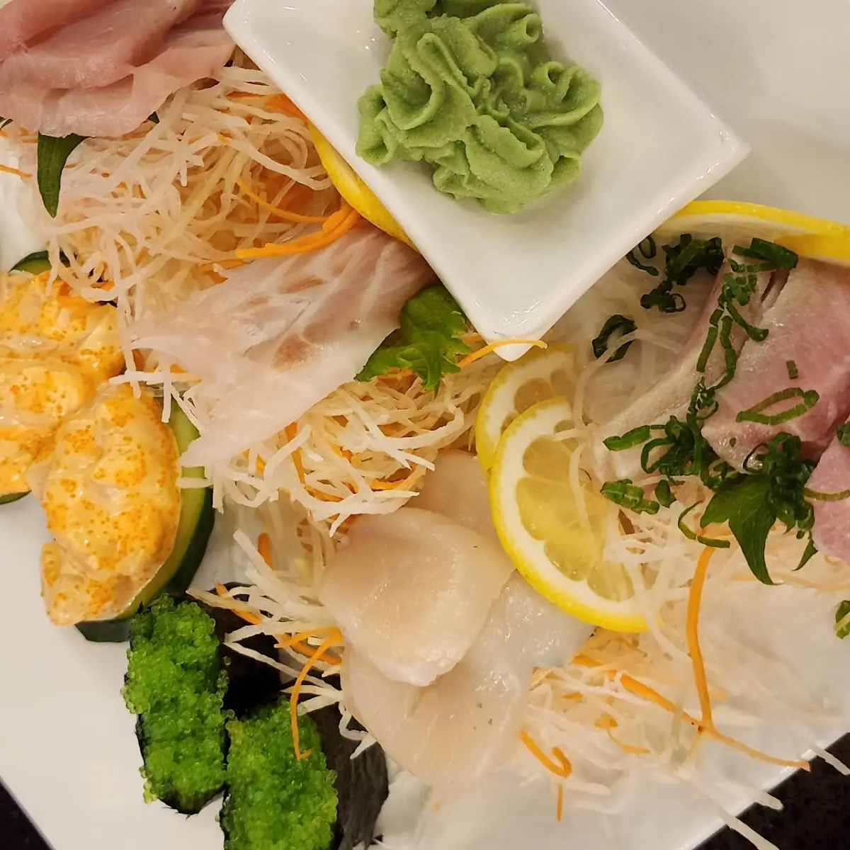 Snow White Tuna Sashimi