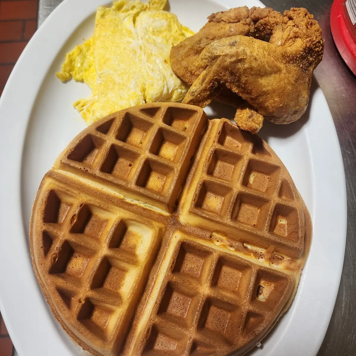 Waffle Eggs Wings