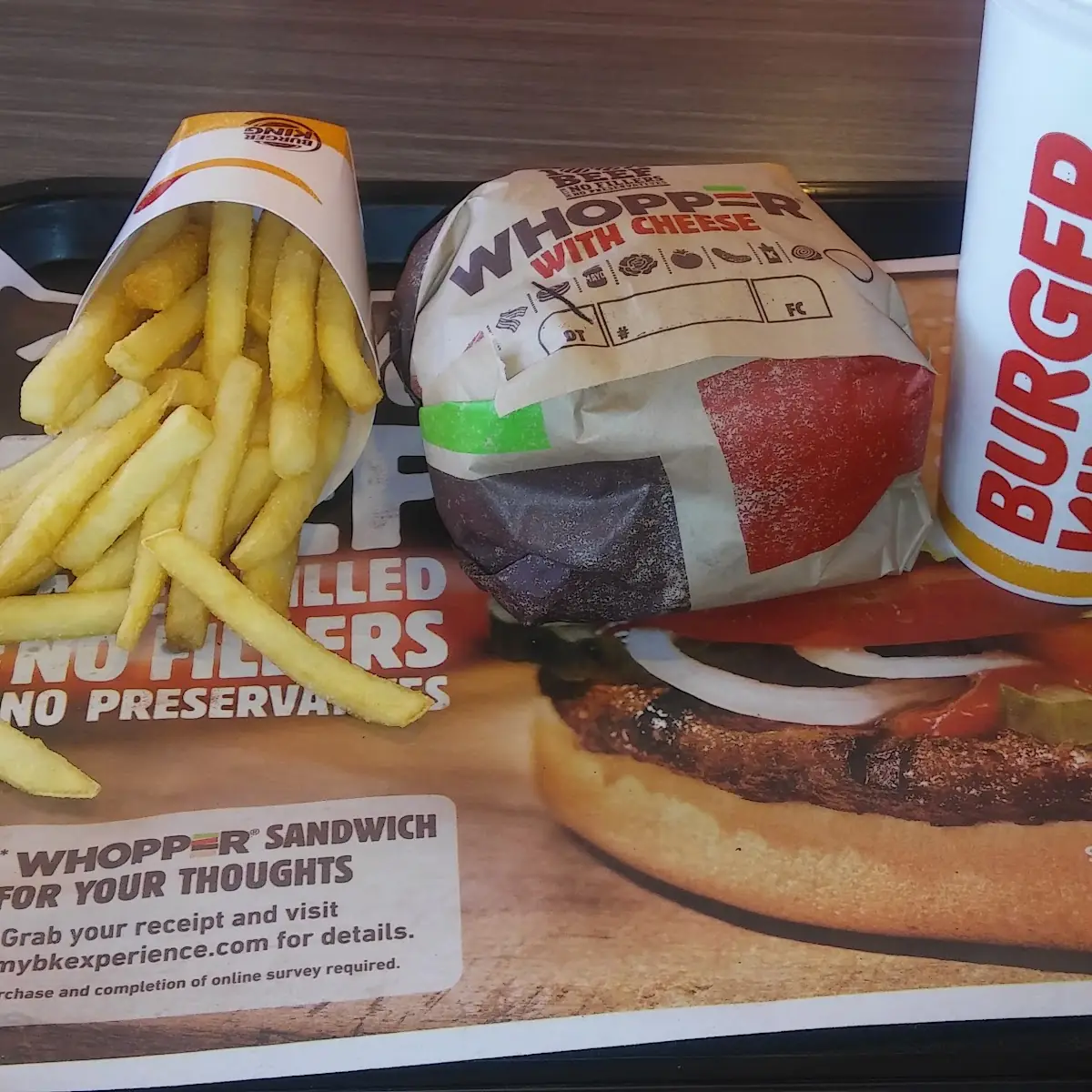 Double Whopper Value Meal