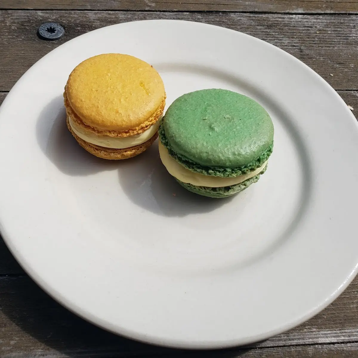 Lemon Ginger and Key Lime Macaroons
