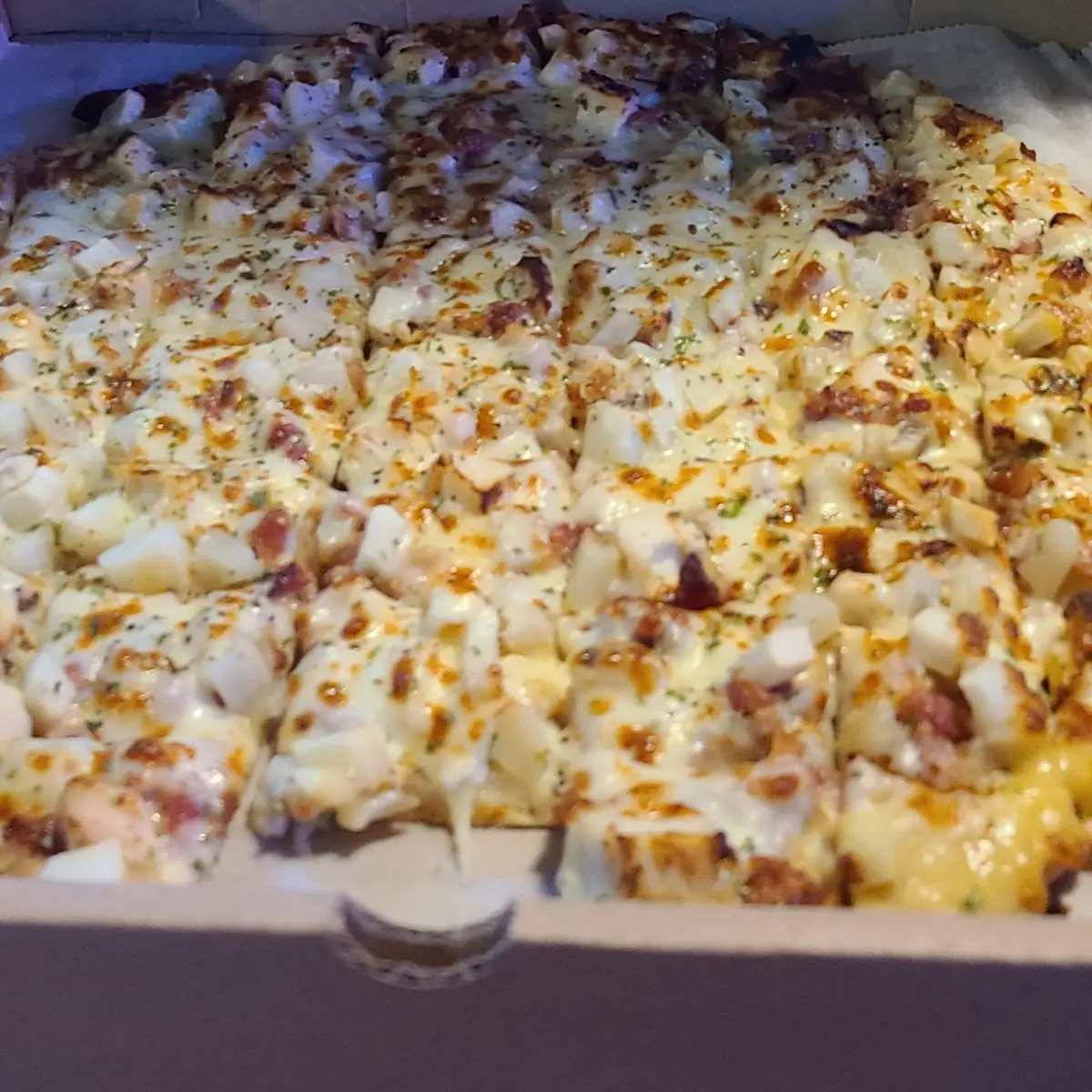 Chicken Pot Pie Pizza