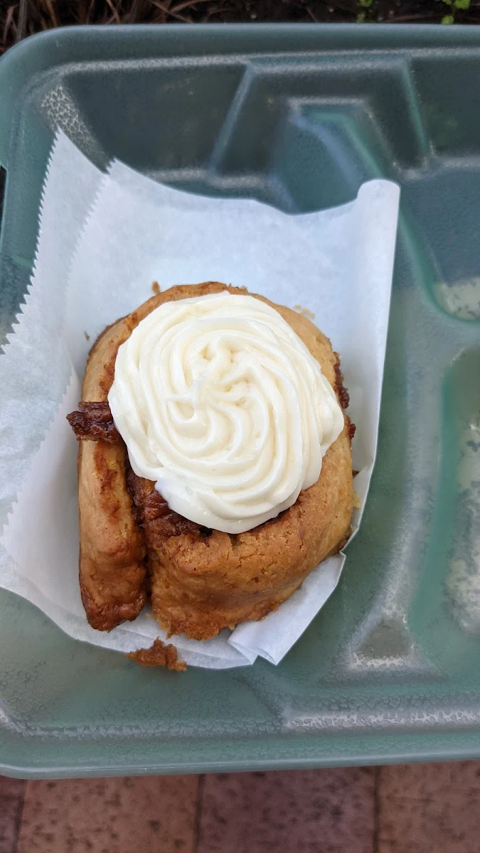 Pecan Pumpkin Cinnamon Roll