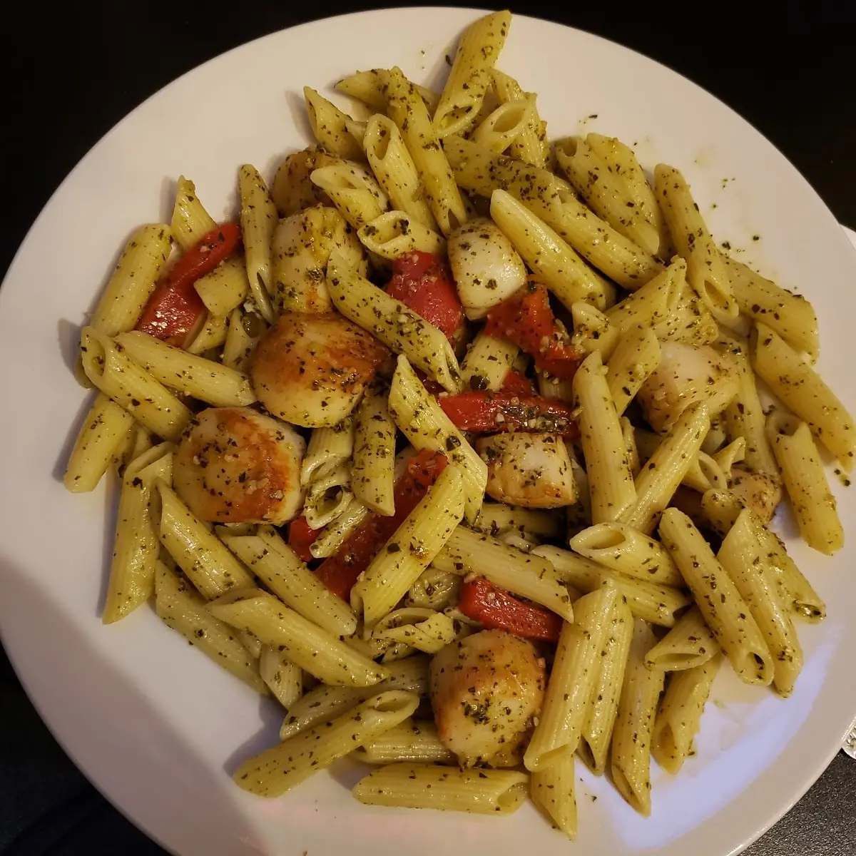 Scallops with Garlic Sauce