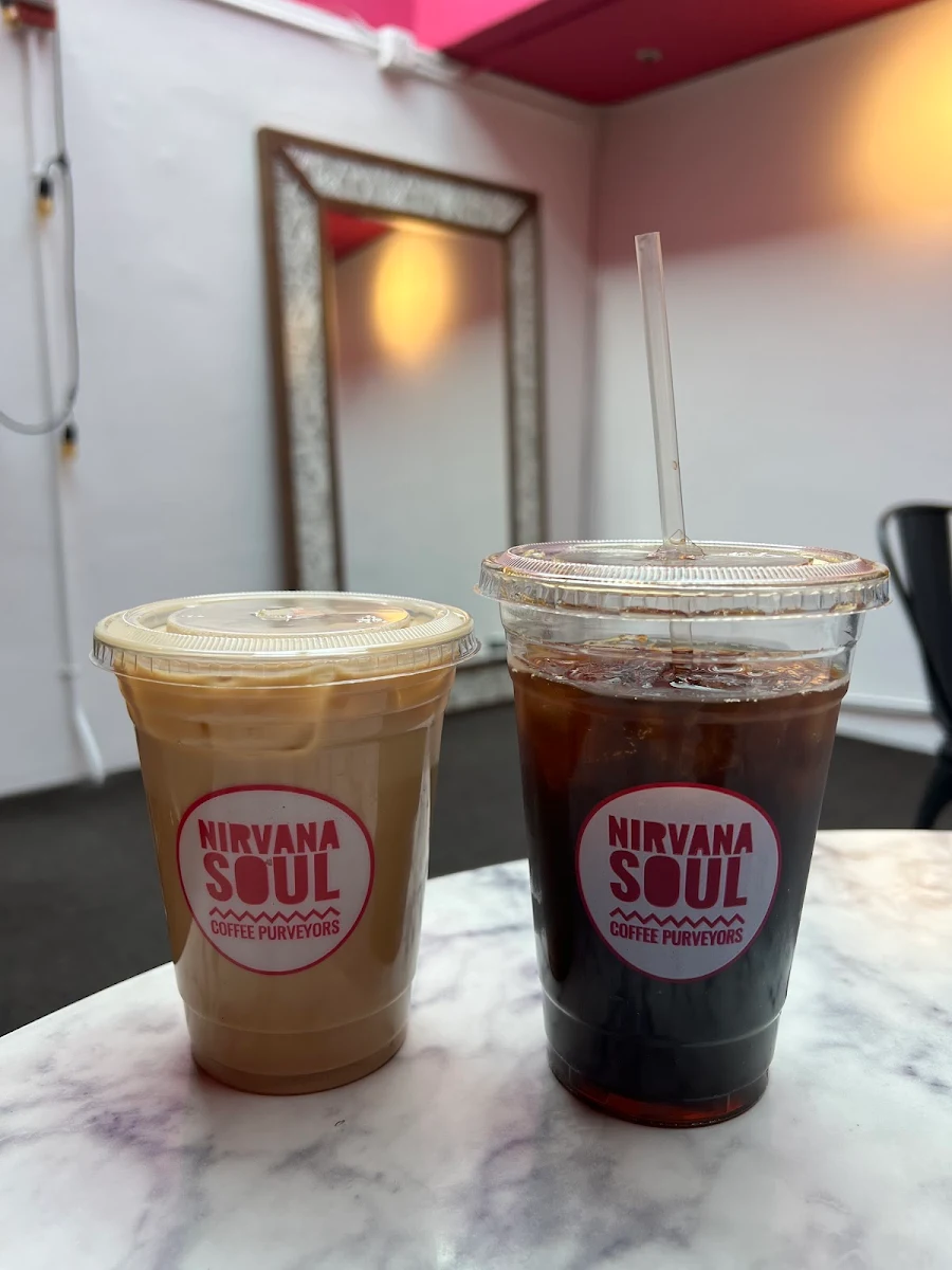 Honey Lavender Latte and Cold Brew