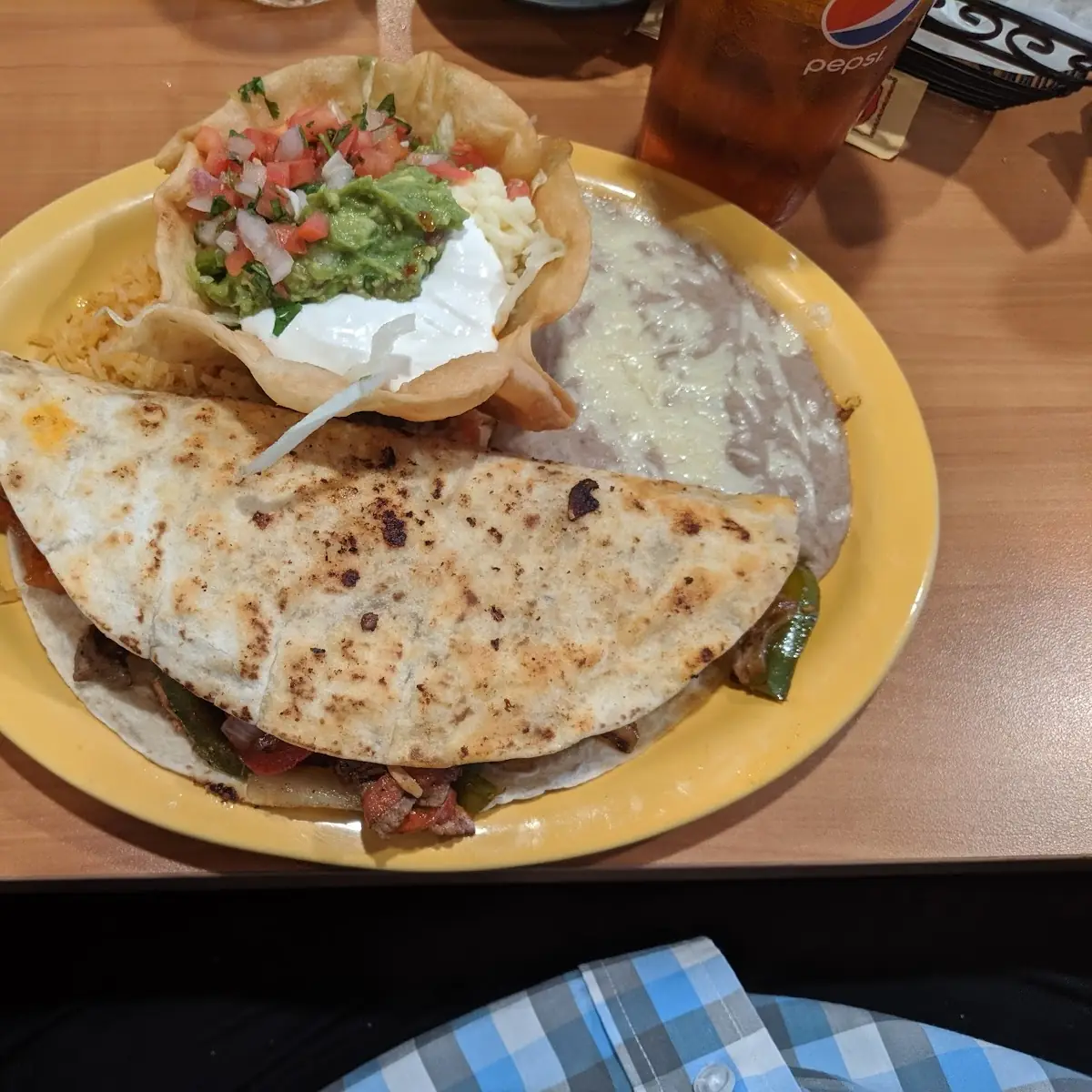 Steak and Chicken Fajitas