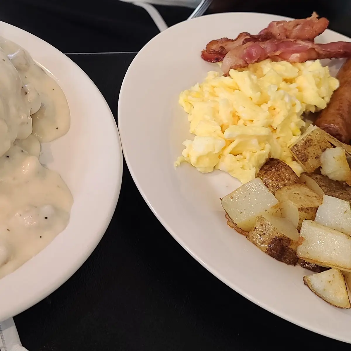 Sausage Gravy and Biscuits